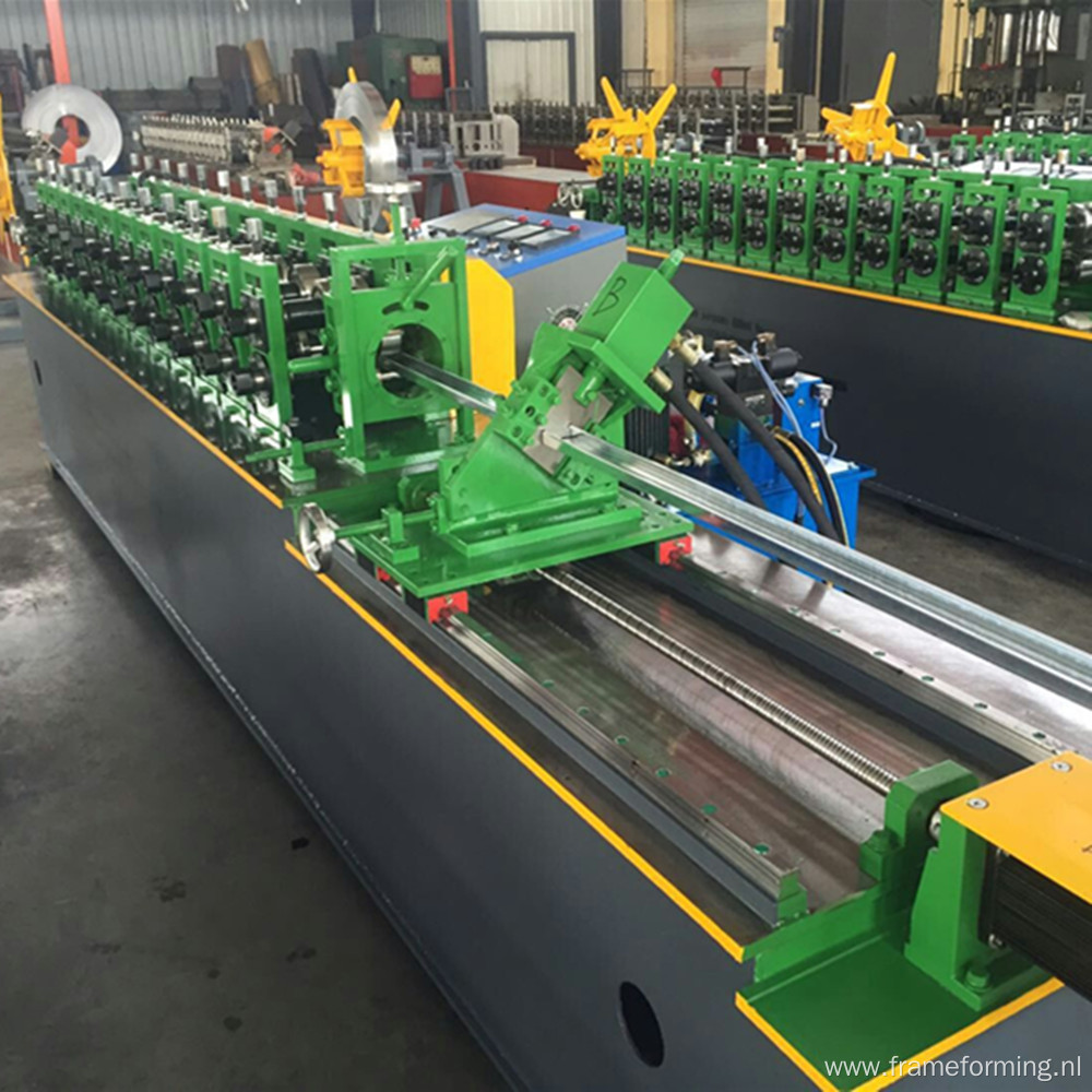 Double furring roll forming machine