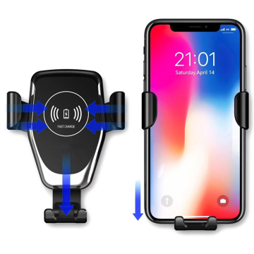 Universal Wireless Phone Charging Stand for Cars with Rotation and Fast Charging