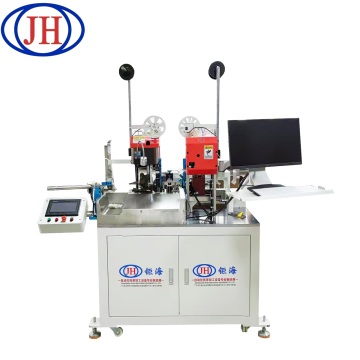 Полностью автоматическая машина для обжима двусторонних клемм