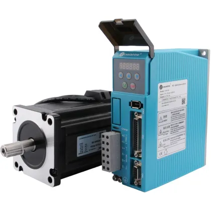 Leadshine Easy Servo Driver HBS758 & Hybrid Servo Motor Kit 86HBM80-1000 with AC 75V Input