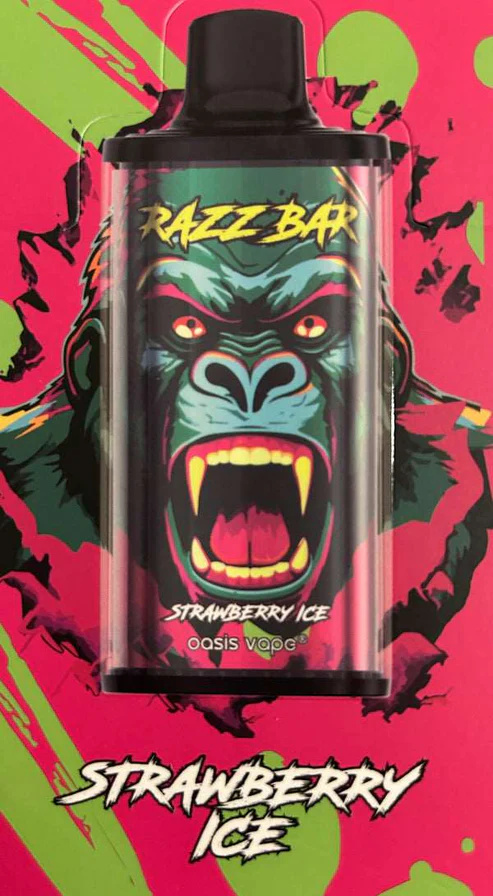 Razz Bar 15000 Disposable Vape Pen 5% Nic