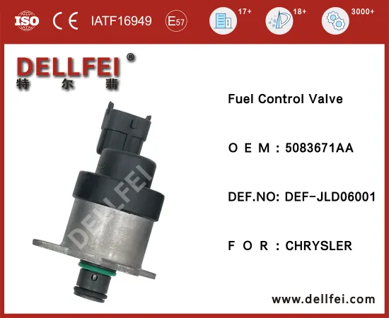 Auto Parts New 5083671AA Fuel Common Rail Metering Unit Oil Pump Metering Valve for CHRYSLER