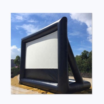 High Quality Customized Airtight Commercial Inflatable Projector Movie Screen with Air Pump