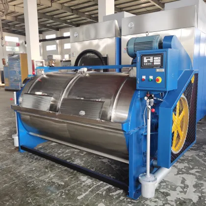 Industrial Fabric Washing and Drying Machine - 200kg for Textile Industries