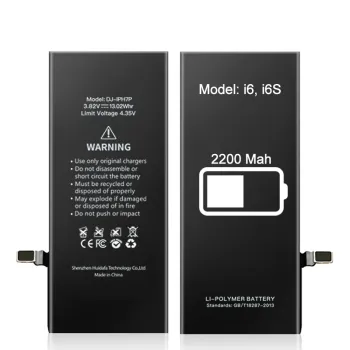 Factory A+ Grade Premium Quality Rechargeable Mobile Battery for iPhone 6/6s/6sp