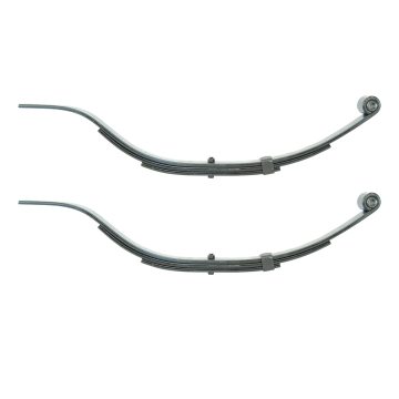 30'' 3 Leaf Trailer Slipper Spring, 3000lbs Capacity - Black
