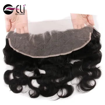 Brazilian Body Wave Lace Frontal Closure 13 X 4 ear to ear Closure with Baby Hair Human Hair Free Part
