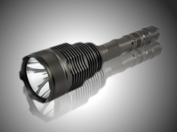 LED long range flashlight