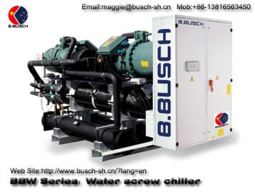 Room cooling dedicated precision temperature control air conditioning BUSCH water cooled screw chiller