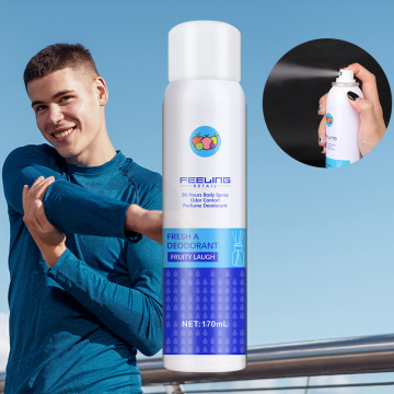 Factory Wholesale 170 ml antim-perspirante body deodorant per gli uomini