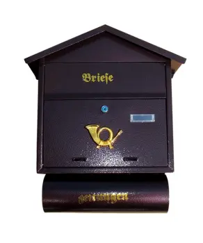 Mailbox with good coating