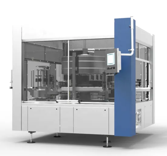 Automatic Rotary PET Bottle BOPP Label Applicator with Hot Melt Adhesive