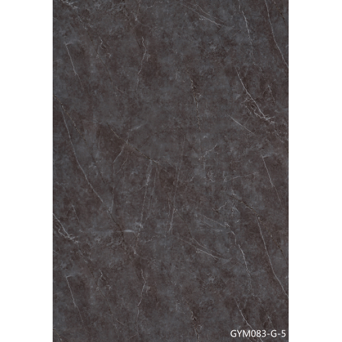 सुरुचिपूर्ण काले संगमरमर चिपकने वाली फिल्म