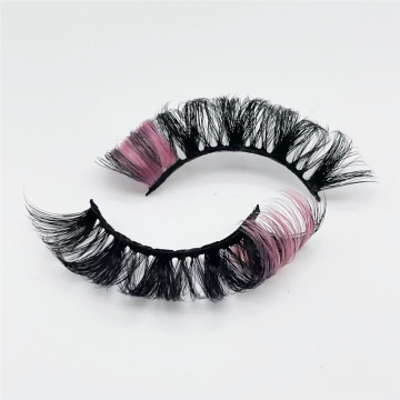 20mm russian eyelashes pink c curl russian lashes