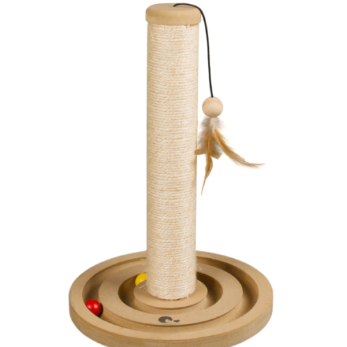 Sisal Wood Cat Scratch Tree