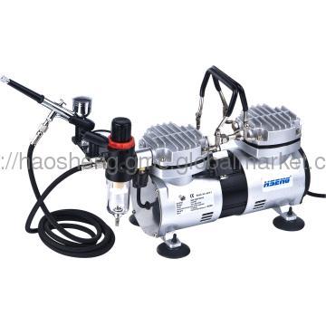 airbrush compressor kit with airbrush AS19K