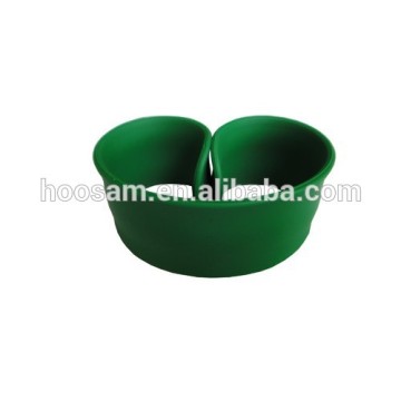 Wholesale Silicone Slap Rubber Band Bracelets, Customized Designs, Various Colors/Designs Available