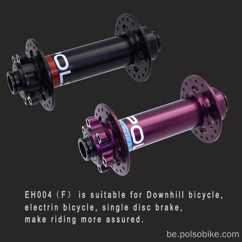 Трывалыя 135 -мм 2 падшыпнікі Электрычныя веласіпеды Пярэднія ступіцы