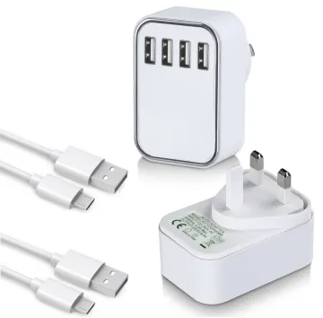 Phone accessories mobile EU AU UK US Round Dual USB Ports Wall Charger Power Adapter Plug
