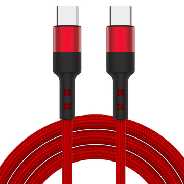 60W/100W USB-C to USB-C PD Charging Cable for Samsung, Huawei, Apple Devices