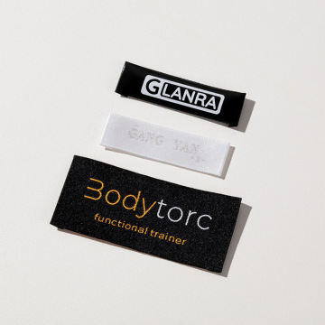 Custom Woven Labels for Clothing and Handbags - High Density Neck Label Tags