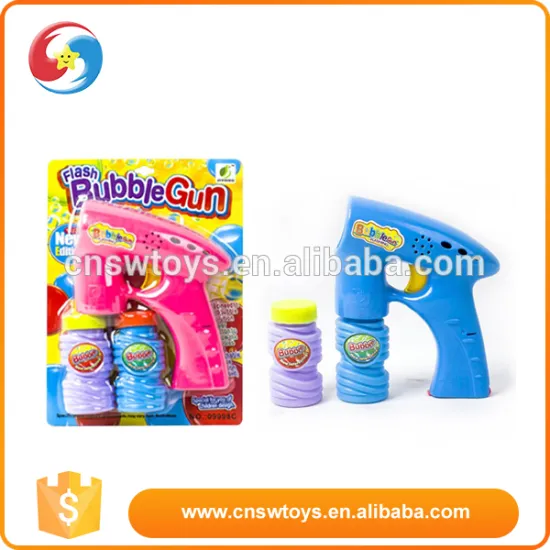 Wholesale cheap high quality funny kids soap bubble blower gun