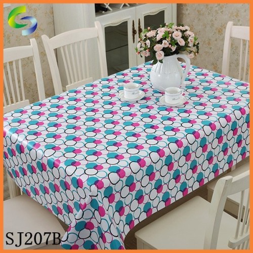 shiny lace plastic tablecloths for wedding, restaurant