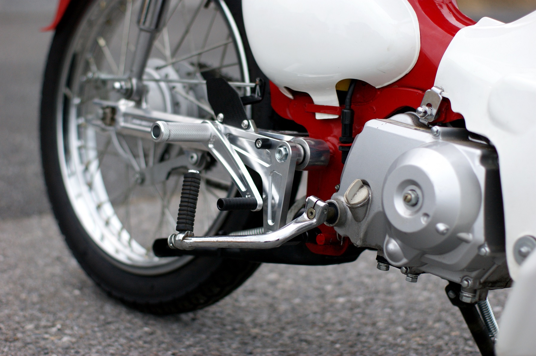 motorcycle back step kit