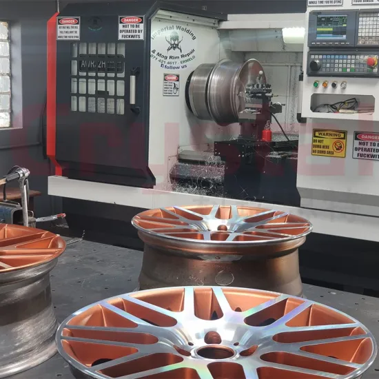 China Diamond Cut Wheel Polishing Equipment Rim Repair Lathe Machine AWR32H