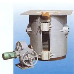 Induction furnace for aluminum melting