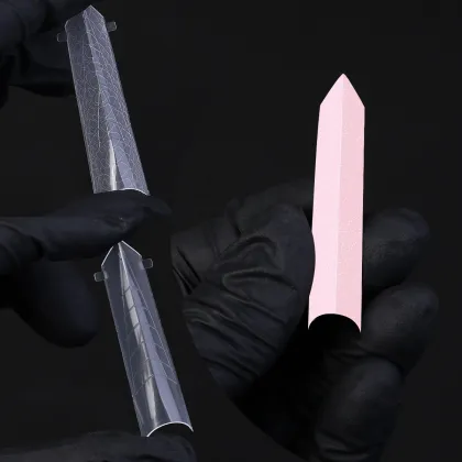 Gelsky Plastic Edge Nail Form for Dual Form Nail Art