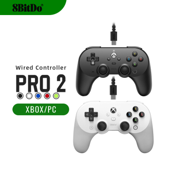8bitdo Pro 2 Wired Controller voor Xbox -serie X/S, Xbox One en Windows 10/11
