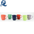 wholesale price colorful relief ceramic tea cup