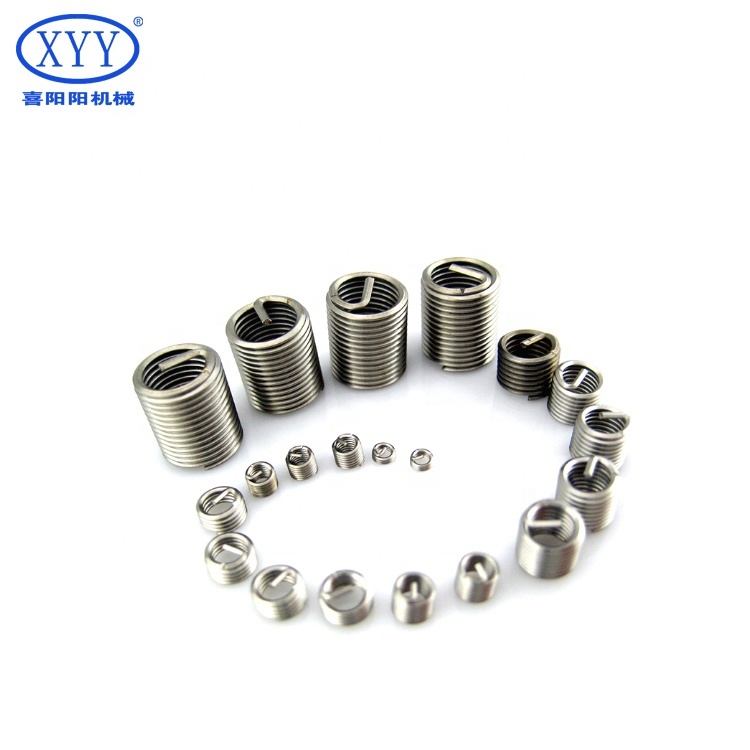 Stainless Steel M6*1*1D Screw Sleeve Self-Locking   Fasteners Thread Insert
