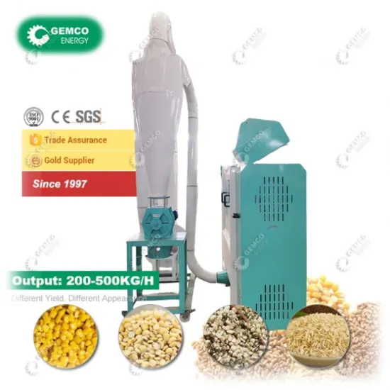 Industrial Cereal and Legume Processing Machine: Dehulling and Dehusking Equipment