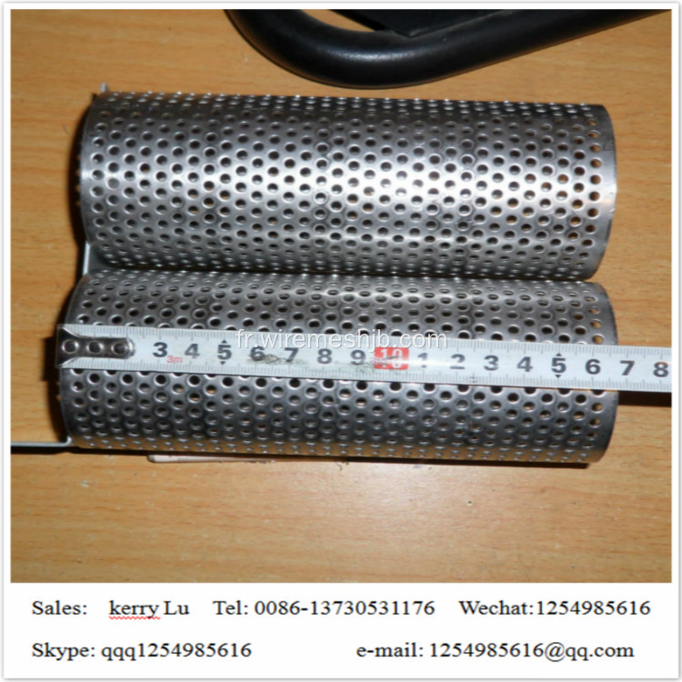 tube filtrant perforé