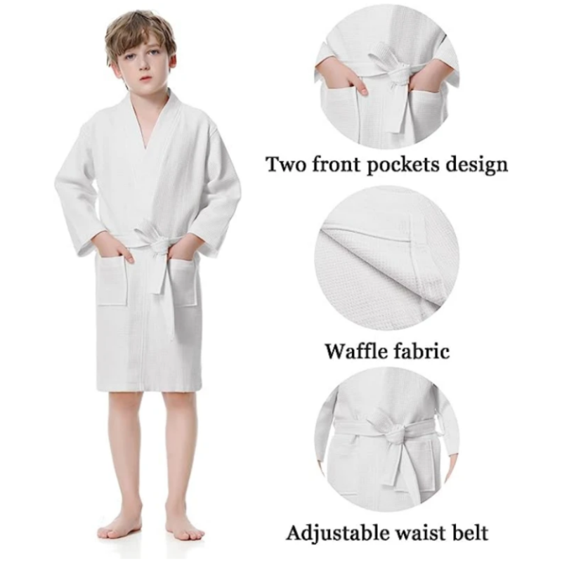Kids Waffle Robe
