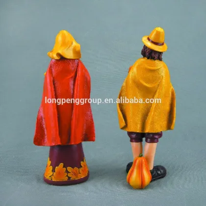 Good Quality Polyresin Harvest Figure Decoration