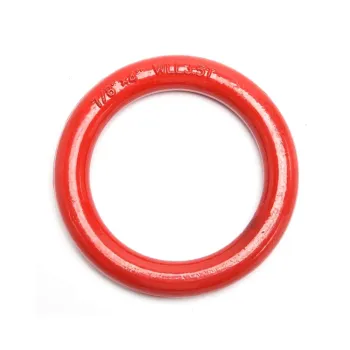Hardware G80 Drop Alloy Steel Forged Round Ring Master Link For Lifting