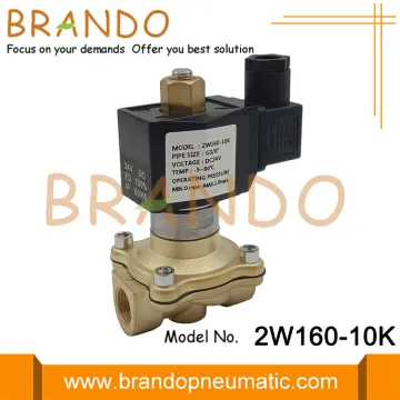 2W160-10 3/8'' Inch Normally Open Brass Electric Solenoid Valve