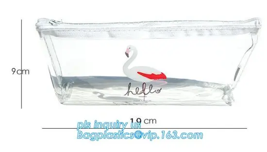 simple style pvc plastic bag packaging,frosted pvc plastic packaging bags,pvc slider zipper bags, Waterproof slider zipper PVC b