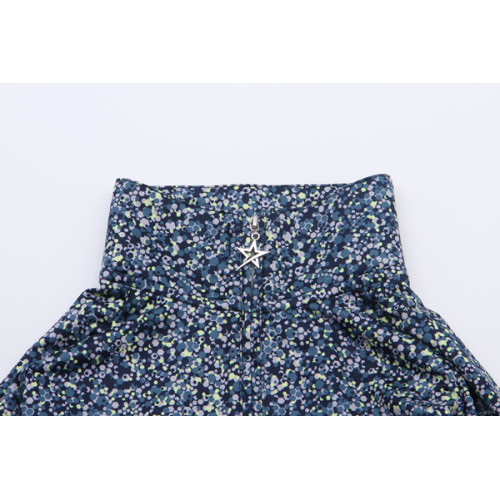 Ladies Knit Printed Golfer