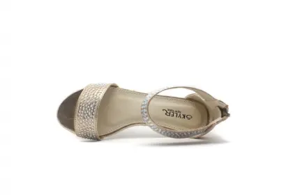 One-band diamond decoration Girls Party Shoes