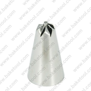 Stainless steel 18/8 small pastry icing flower nozzle #109 with core