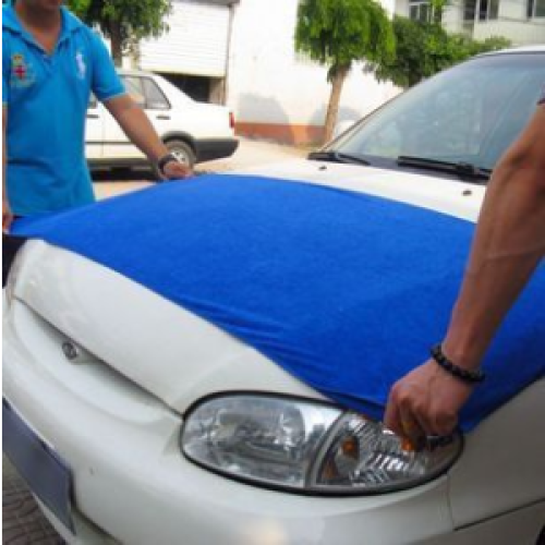 Toalha de limpeza de carro de microfibra