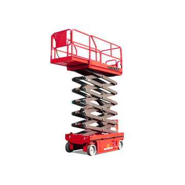 High Quality Mobile Self-Propelled Aerial Scissor Lift Platform 380kg Crawler Working Platform for Sale - 6M