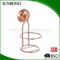 Suction Caddy best price wall sticky metal suction cup toothbrush toothpaste wire rack Supplier