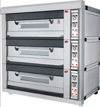Easy-Operate Small Factory Bakery Deck Oven for Bread, Cake, and Pizza