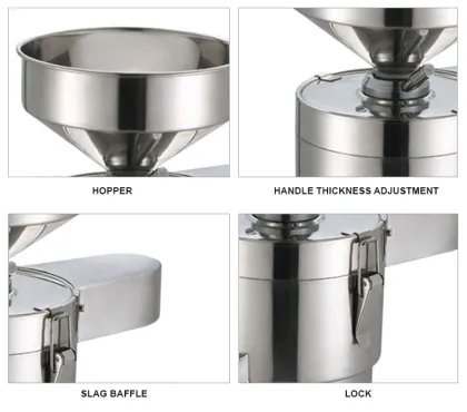 High Thermal Efficiency Stainless Steel FDM Soybean Grinder Machine FDM-100