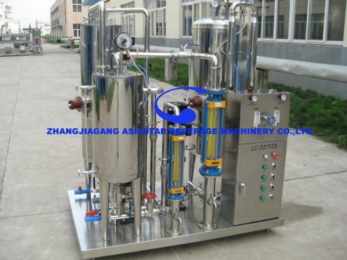 Low power Soft drink beverage mixer